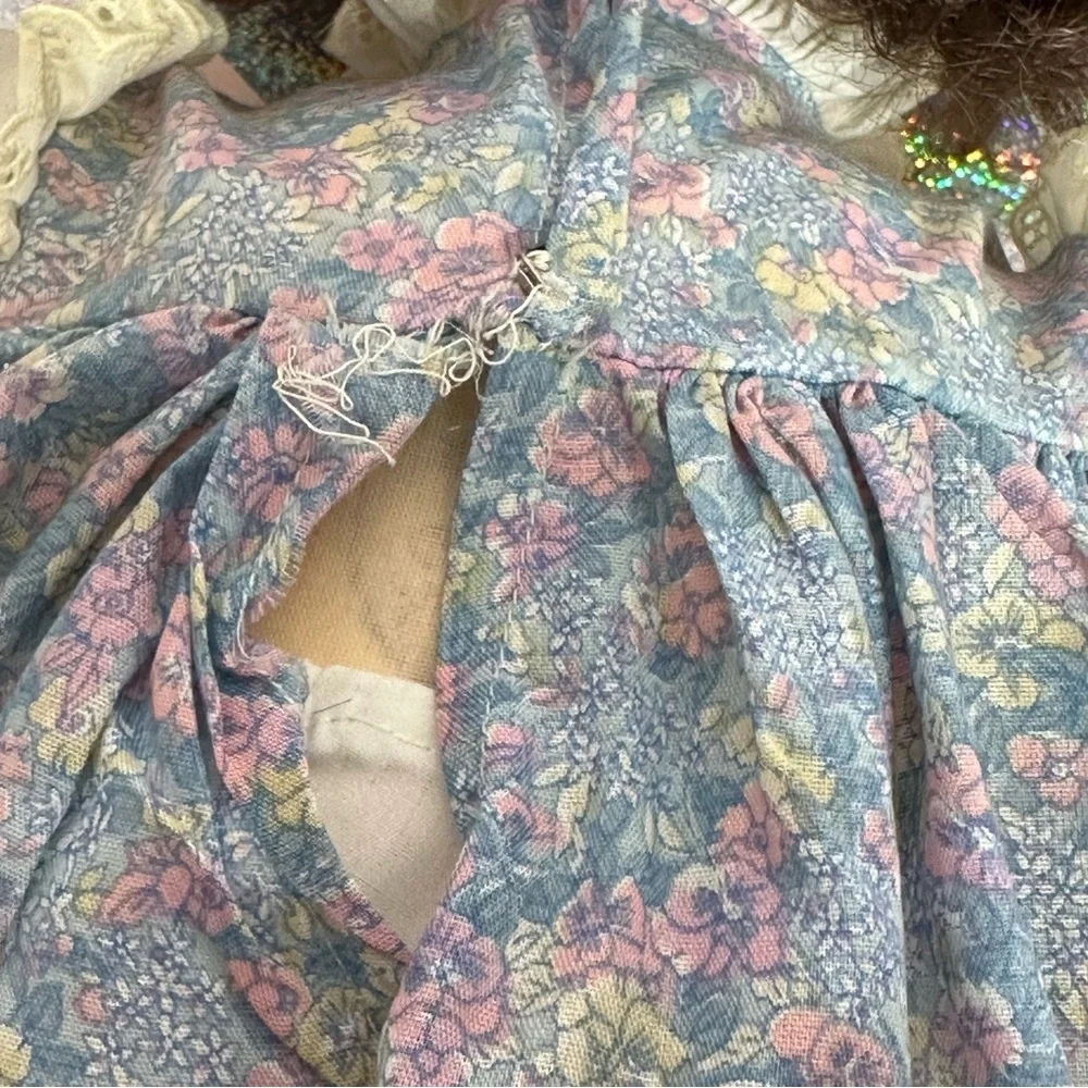 Vintage Effanbee Brunette Baby Doll SUGAR PLUM 20